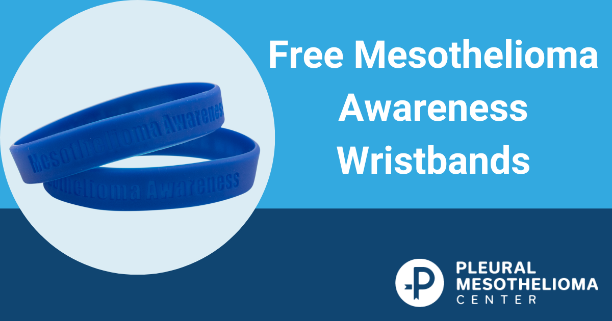 Free Pleural Mesothelioma Awareness Wristbands