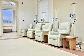 Chemotherapy infusion room