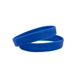 Mesothelioma awareness wristbands