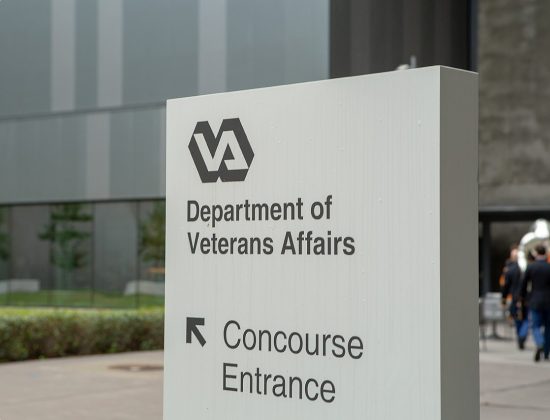 Department of Veterans Affairs (VA) sign