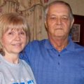 Randy Boudreaux, mesothelioma survivor, and his wife.