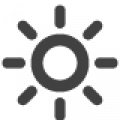 Sun icon